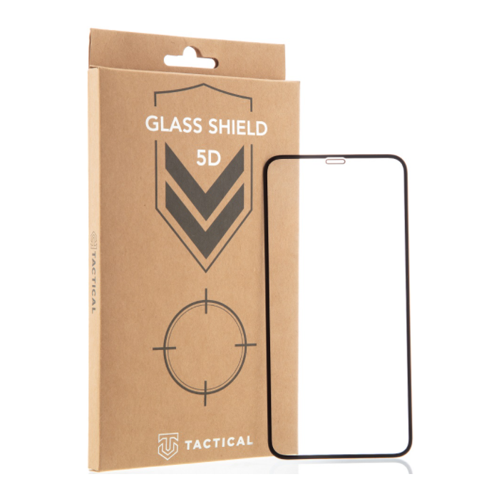 Tvrdené sklo na Xiaomi 13 5G Tactical Shield 5D celotvárové čierne