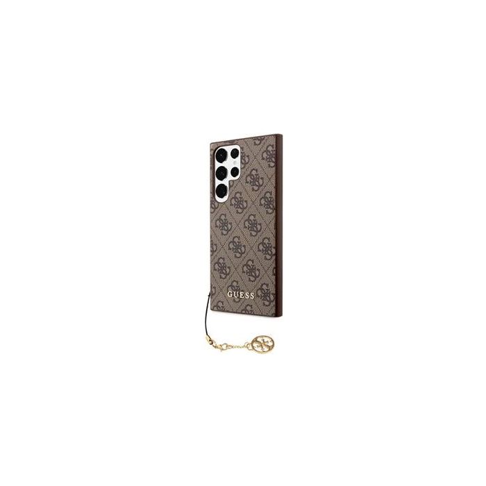 Guess 4G Charms Samsung Galaxy S23 Ultra 5G S918 GUHCS23LGF4GBR Brown