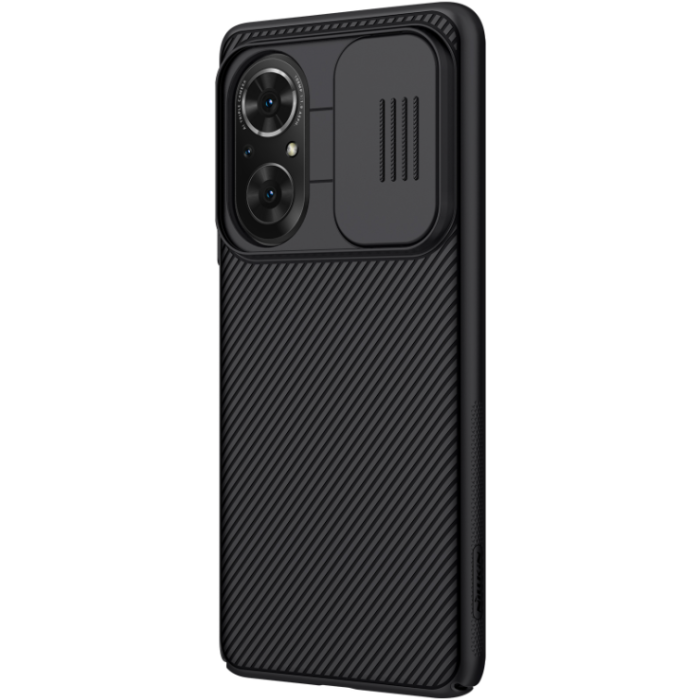 Plastové puzdro na Samsung Galaxy A14 5G A146 Nillkin CamShield čierne