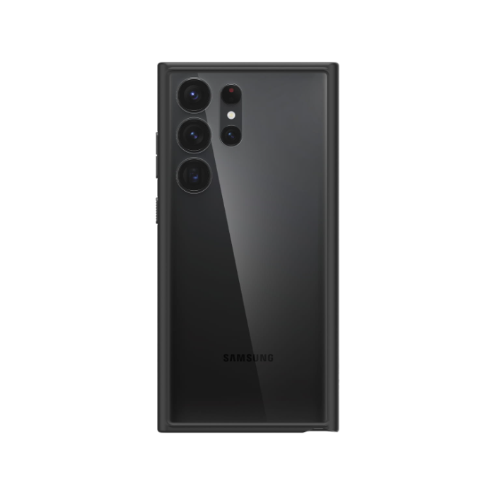 Odolné puzdro na Samsung Galaxy S23 Ultra 5G S918 Spigen Ultra Hybrid matte čierne