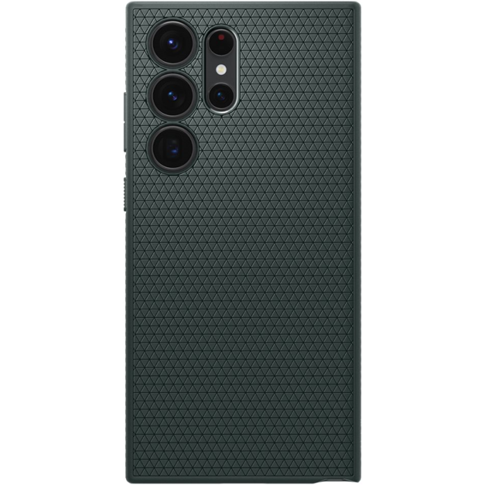 Odolné puzdro na Samsung Galaxy S23 Ultra 5G S918 Spigen Liquid Air zelené
