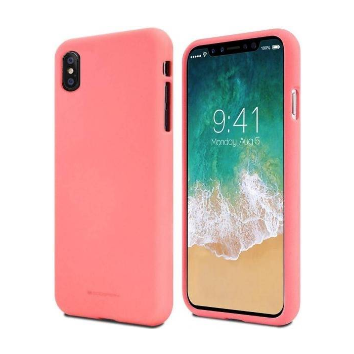 Silikónové puzdro na Huawei Y5 2019 Mercury Soft ružové