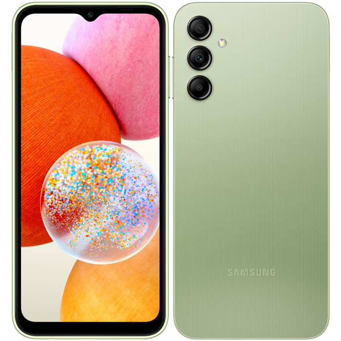 Samsung Galaxy A14 A145, 4/128 GB, Dual SIM, Light Green - SK distribúcia