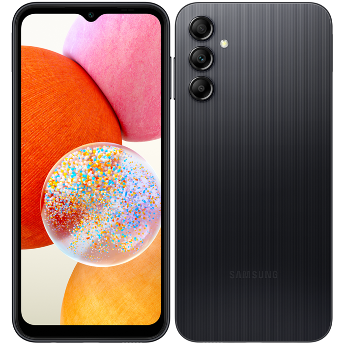 Samsung Galaxy A14 A145, 4/128 GB, Dual SIM, Black - SK distribúcia