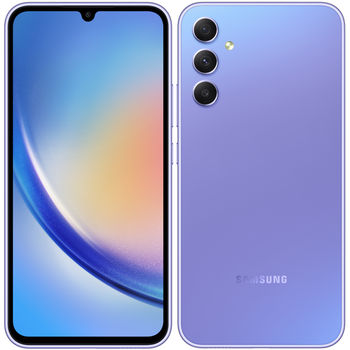 Samsung Galaxy A34 5G A346, 8/256 GB, Dual SIM, Awesome Violet - SK distribúcia