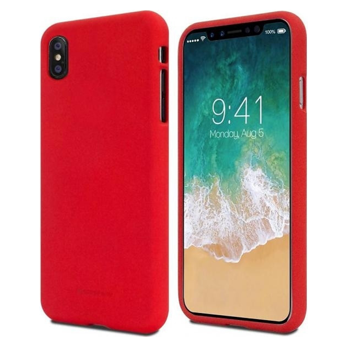 Silikónové puzdro na Xiaomi Mi 11 Lite 4G/5G/NE Mercury Soft červené