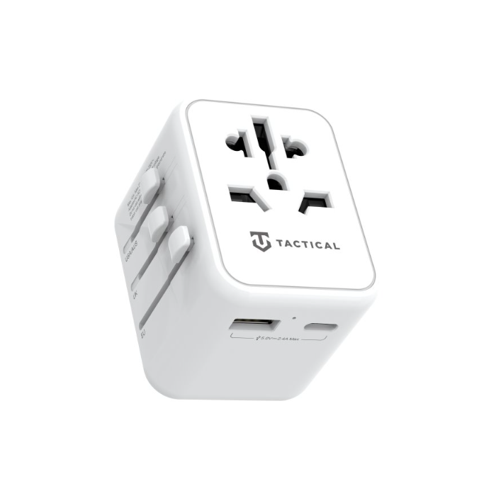 Tactical PTP Travel Adapter White