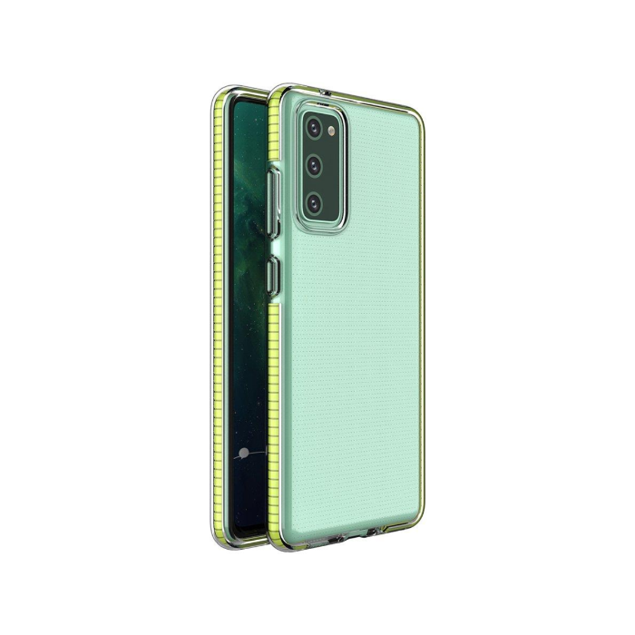 Silikónové puzdro na Samsung Galaxy S21 5G G991 Spring žlté