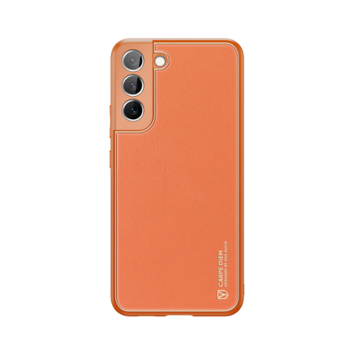 Plastové puzdro na Samsung Galaxy S22 5G S901 Dux Ducis Yolo oranžové