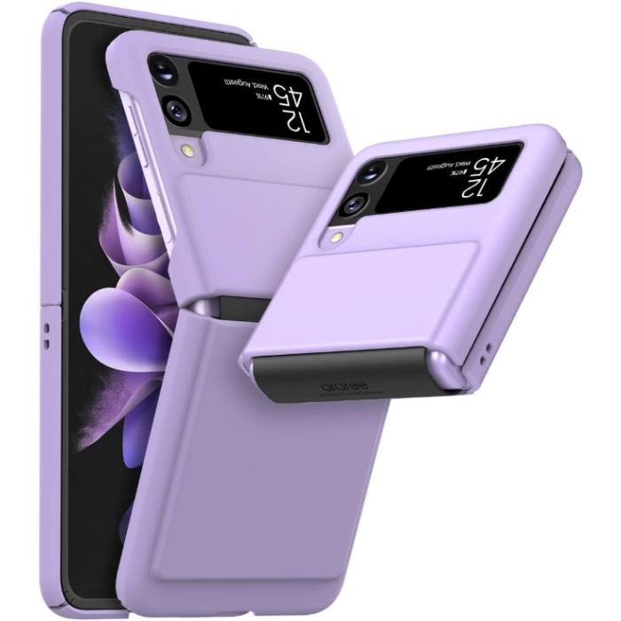 Odolné puzdro na Samsung Galaxy Z Flip5 5G F731 Araree Aero Flex fialové