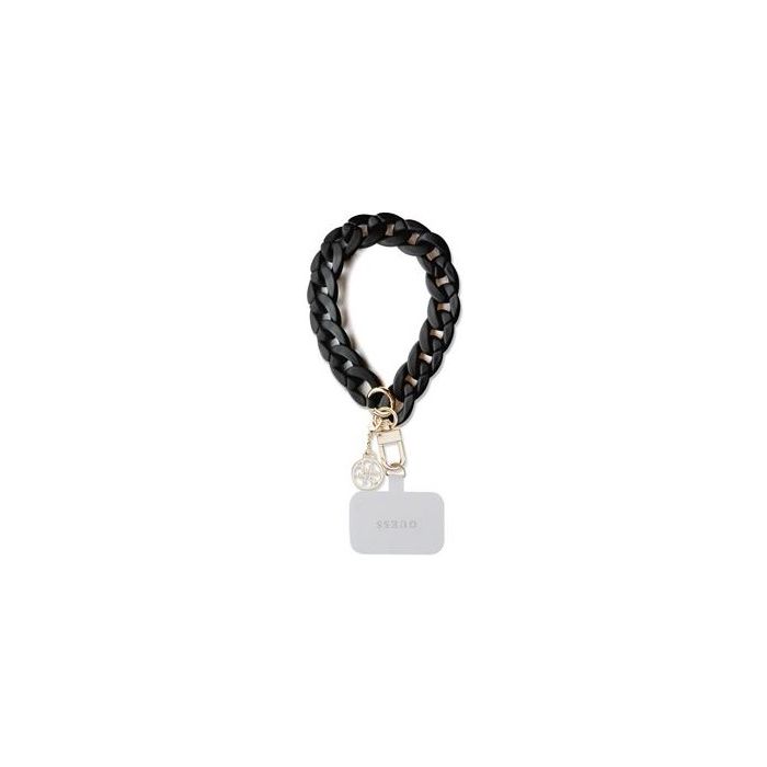Guess Large Chain Acrylic 4G Charm GUOUCBMC4MK black
