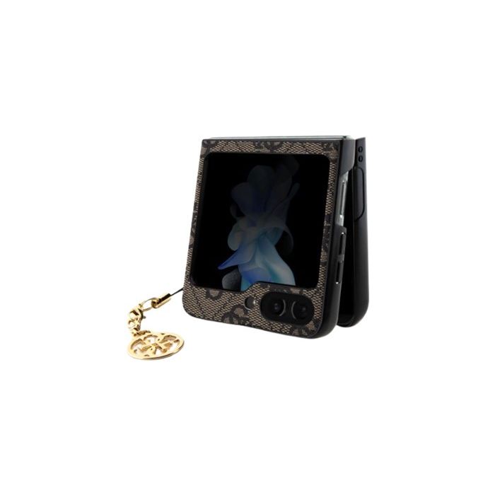 Guess 4G Charms Samsung Galaxy Z Flip5 5G F731 GUHCZF5GF4GBR Brown