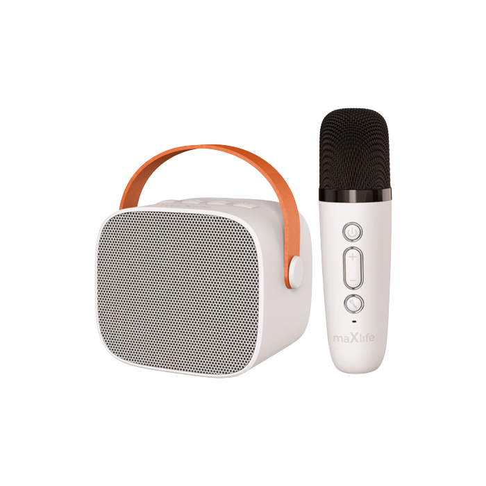 Maxlife MXKS-100, Bluetooth Karaoke Speaker, biely