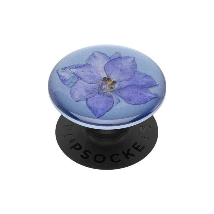 PopSockets PopGrip Gen.2, Pressed Flower Larkspur Purple