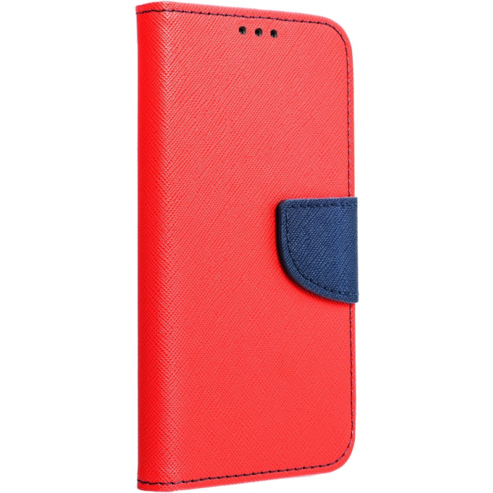 Diárové puzdro na Motorola Moto G14 Fancy červeno-modré