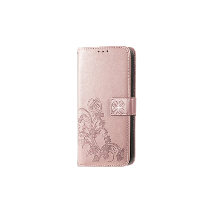 Diárové puzdro na Honor 90 Lite 5G MEZZO kvety zlato-ružové