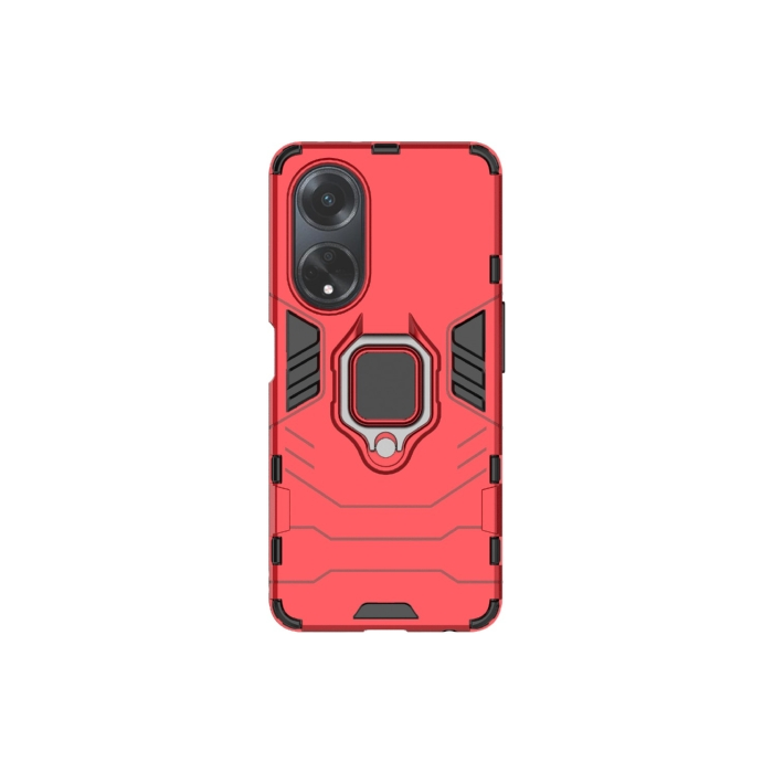 Odolné puzdro na Oppo A98 5G Ring Armor Rugged červené