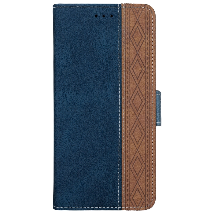 Diárové puzdro na Xiaomi Redmi Note 10 Pro Showing Side RFID modré