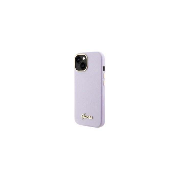 Guess PU Glitter Full Wrapped Apple iPhone 15 GUHCP15SPGMCSL Lilac
