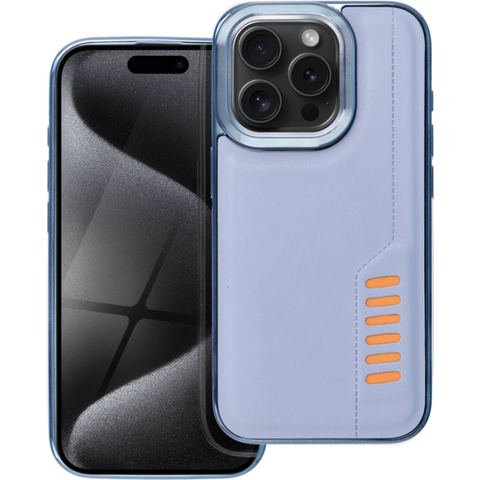 Plastové puzdro na Apple iPhone 15 Pro MILANO modré