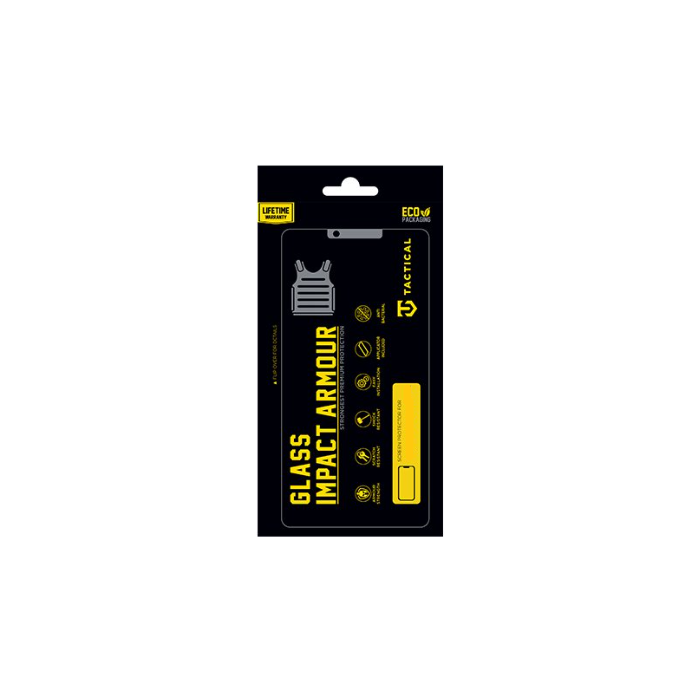 Tvrdené sklo na Apple iPhone 13 Mini Tactical Impact Armour celotvárové čierne