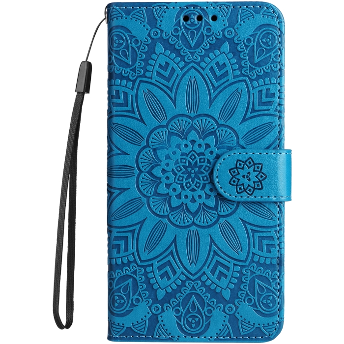 Diárové puzdro na Xiaomi 13T 5G/13T Pro 5G MEZZO slnečnica modré