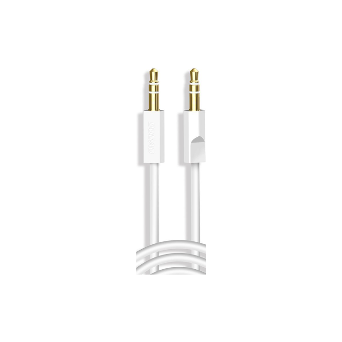 Dudao L12S, Aux Mini 3.5mm, 1m, biely