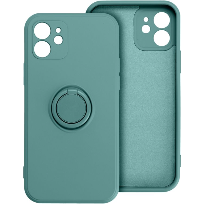 Silikónové puzdro na Xiaomi Redmi 13C/Poco C65 Silicone Ring zelené
