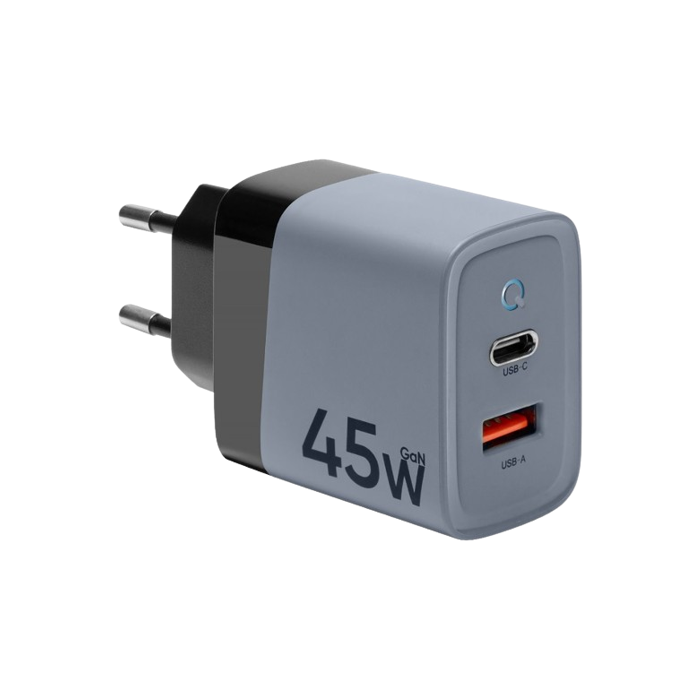 Tactical Microgrid GaN 45W, šedá