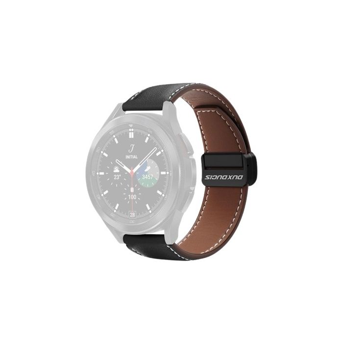 DUX DUCIS YA genuine leather strap Samsung Galaxy Watch/Huawei Watch/Honor Watch (22mm band) black