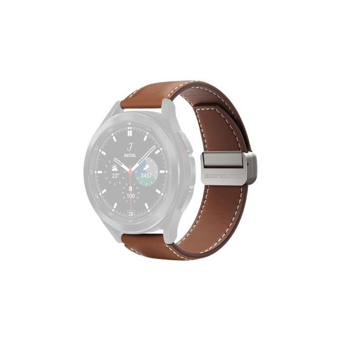 DUX DUCIS YA genuine leather strap Samsung Galaxy Watch/Huawei Watch/Honor Watch (22mm band) brown