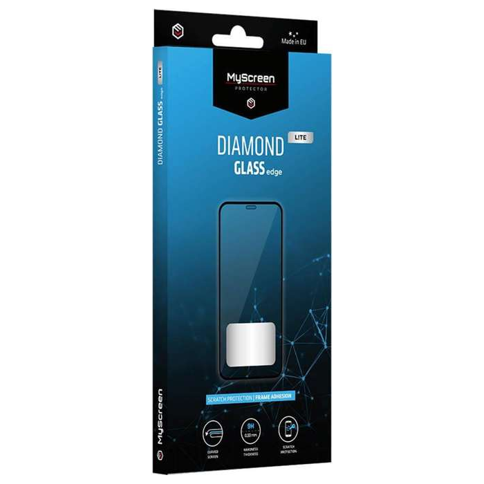 Tvrdené sklo na Tecno Spark 10/10C/Spark Go 2023 MyScreen Diamond Edge Lite 9H celotvárové čierne