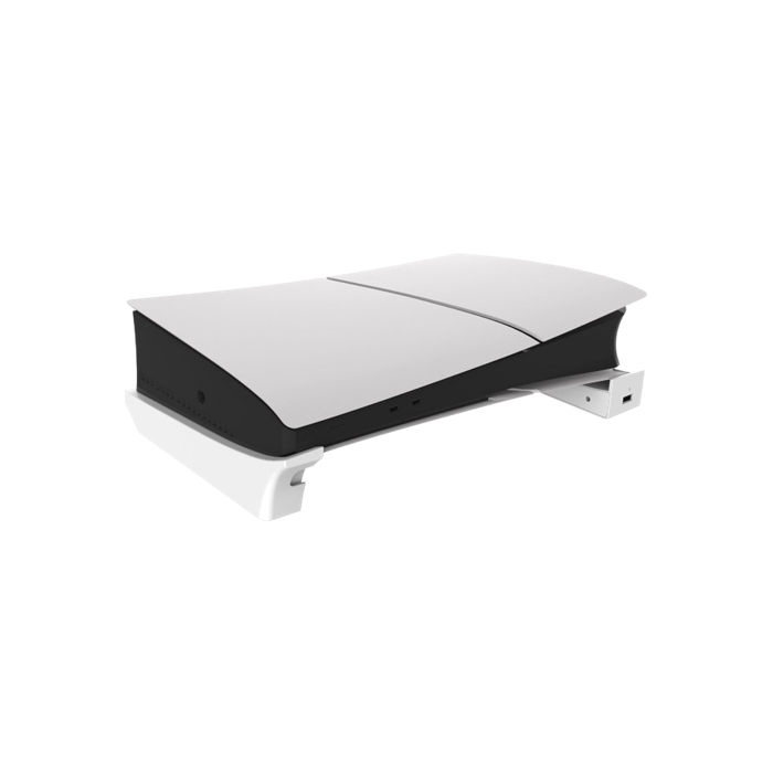 iPega P5S008, horizontálny stojan s USB HUB, PS5 Slim, biely