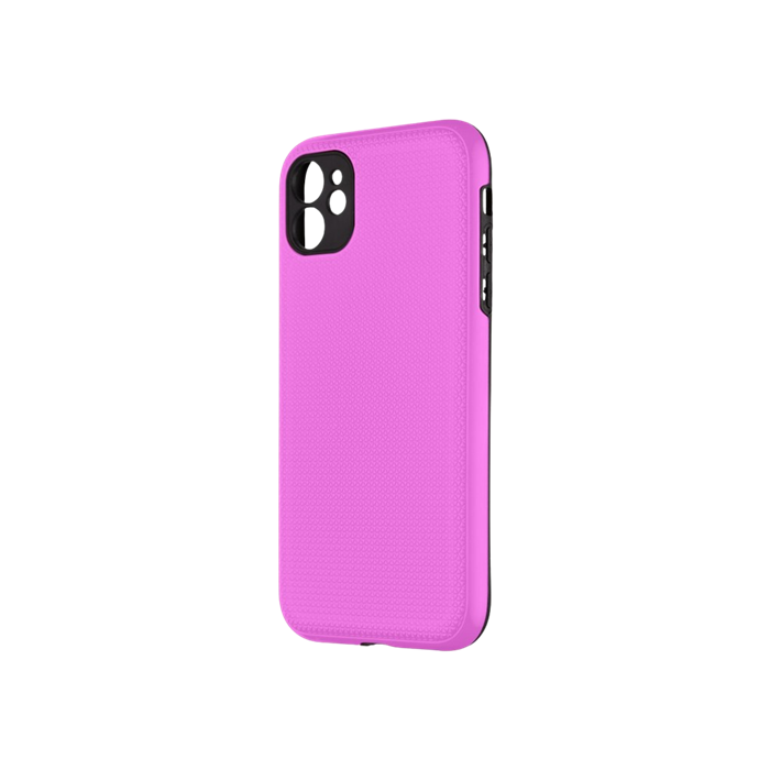 Plastové puzdro na Apple iPhone 12 OBAL:ME NetShield fialové