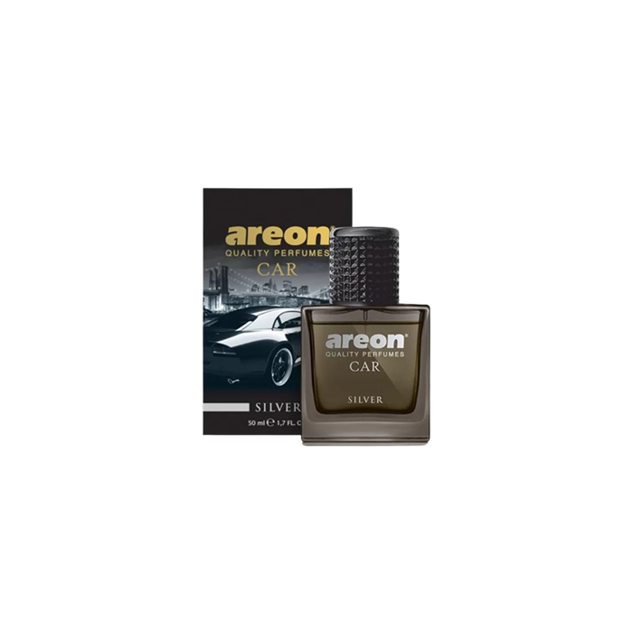 Autoparfém Areon Car Perfume – vôňa Silver, 50 ml