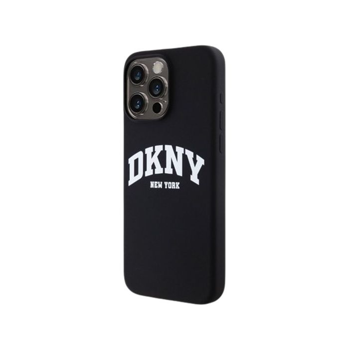 DKNY Liquid Silicone Arch Logo MagSafe Apple iPhone 12/12 Pro DKHMP12MSNYACH Black