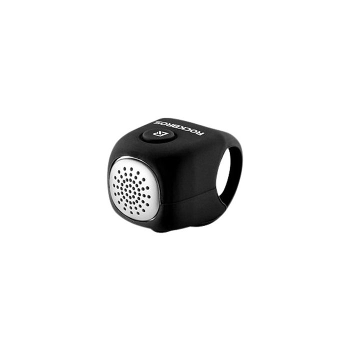 Rockbros CB1709BK, elektronický zvonček na bicykel, čierny