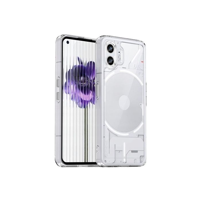Plastové puzdro na Nothing Phone 2 Tech-Protect Flexair Hybrid transparentné