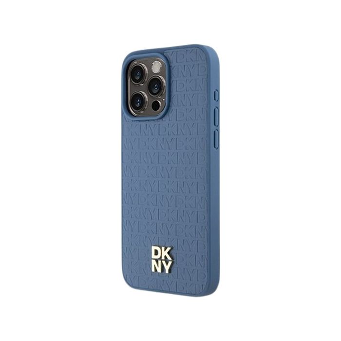 DKNY HC Magsafe PU Repeat Pattern W Stack Logo Samsung Galaxy S24 Ultra 5G S928 DKHMS24LPSHRPSK Blue