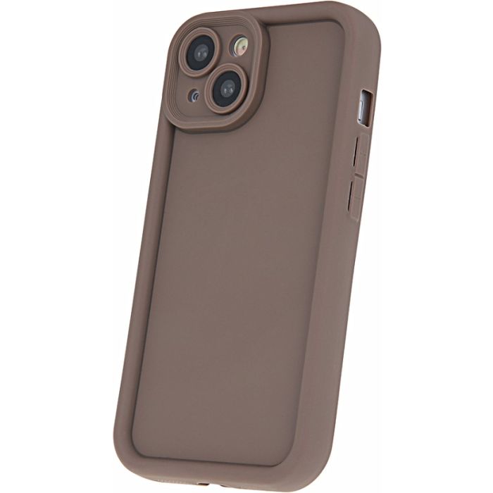 Rim TPU case Motorola Moto G24 brown
