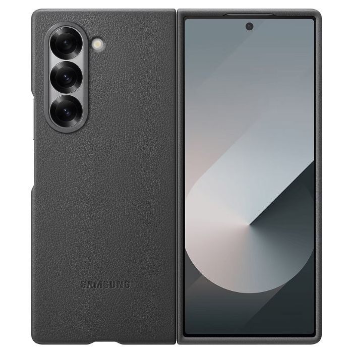 Samsung Kindsuit Cover Vegan Leather na Samsung Galaxy Z Fold6 5G F956 EF-VF956PJEGWW Gray