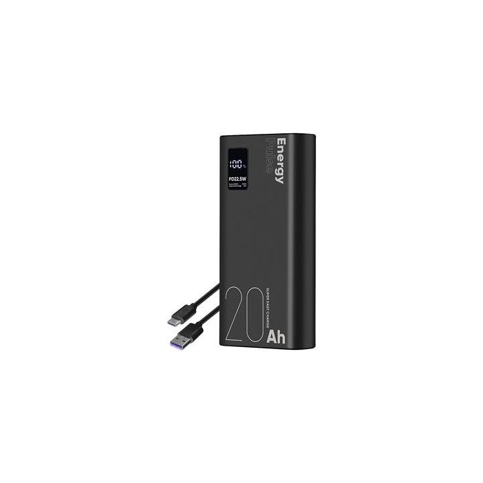 OBAL:ME EnergyPulse Powerbanka 20000mAh 22.5W Black