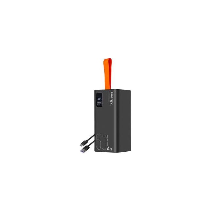 OBAL:ME EnergyPulse Powerbanka 50000mAh 22.5W Black