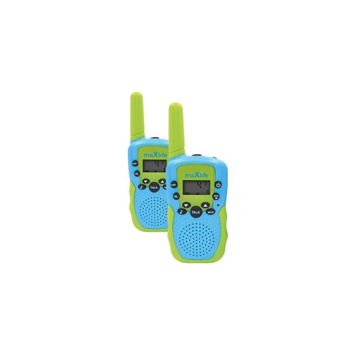 Maxlife MXWT-200 walkie-talkie set green-blue