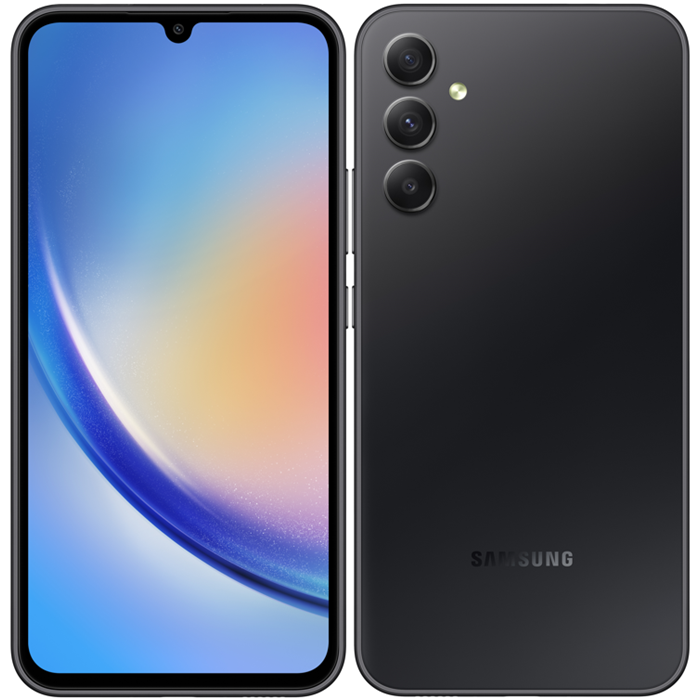 Používaný Samsung Galaxy A34 5G 6/128GB A346 Čierna - Trieda B