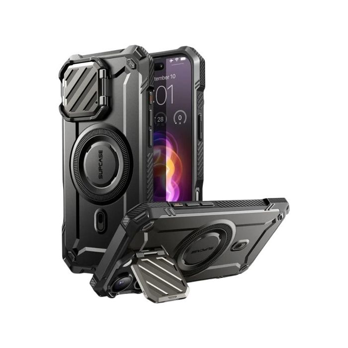 Supcase Unicorn Beetle XT Mag MagSafe Apple iPhone 16 Pro Max Black