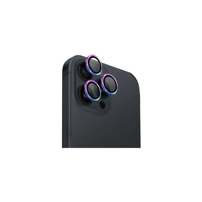 UNIQ Optix Aluminium Camera Lens Protector Apple iPhone 16 Pro/16 Pro Max iridescent