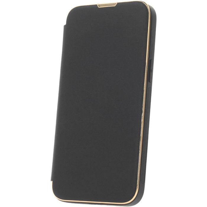 Smart Gold Frame Mag case Apple iPhone 14 Plus black