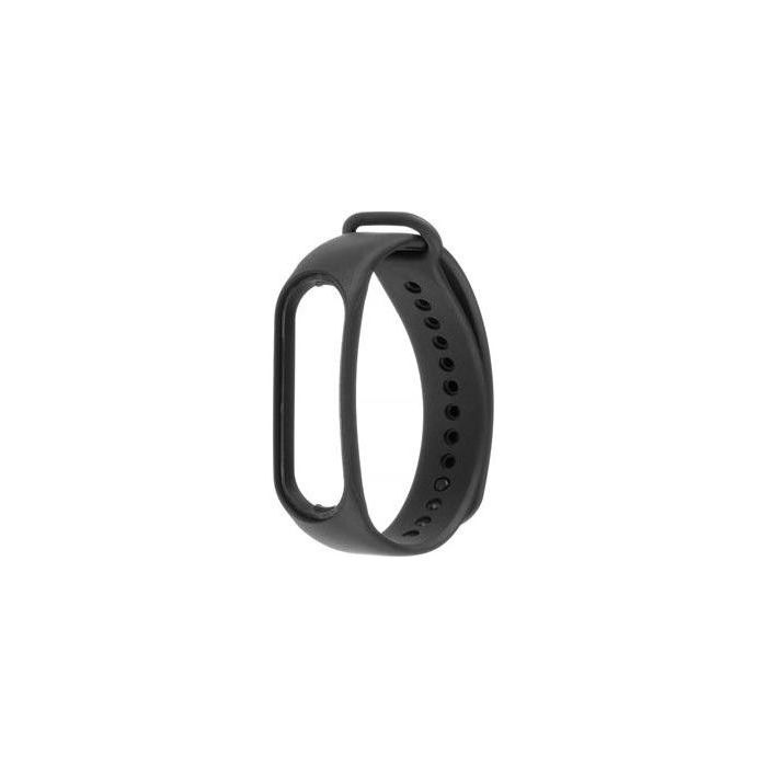 Silikónový náhradný náramok pre Xiaomi Smart Band 8 Active a Redmi Band 2 čierny