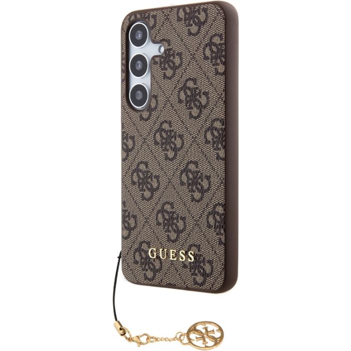 Guess 4G Charm Samsung Galaxy S24+ 5G S926 GUHCS24MGF4GBR Brown